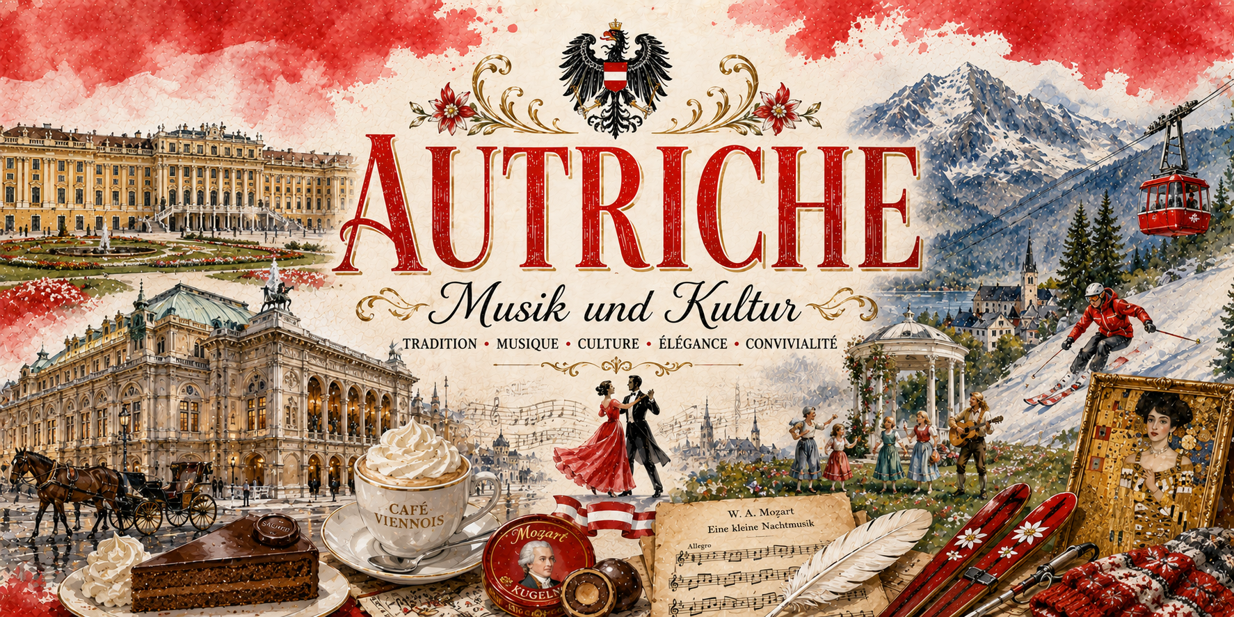 Mug Autriche - Musik und Kultur, L'Art de Vivre Viennois