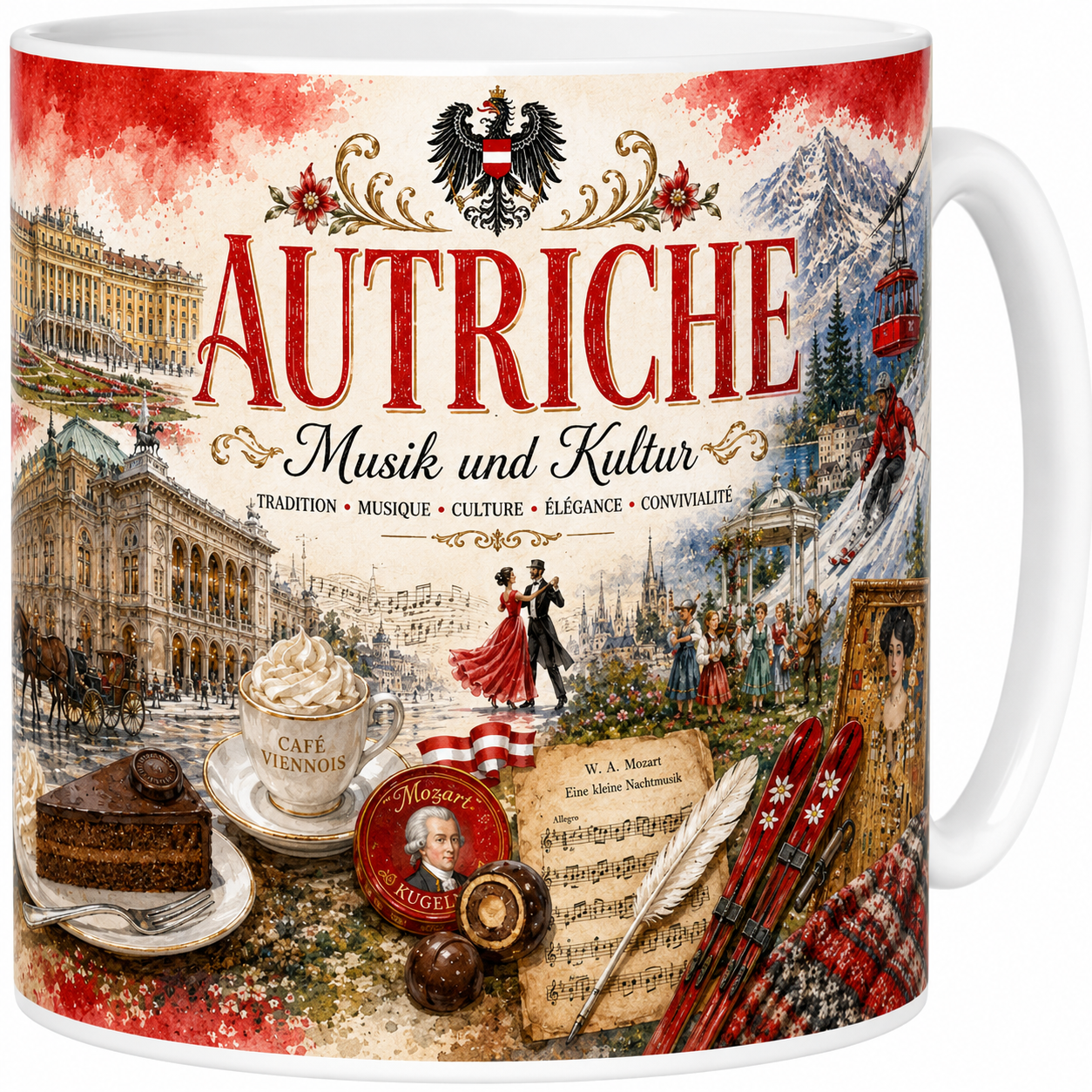 Mug Autriche - Musik und Kultur, L'Art de Vivre Viennois