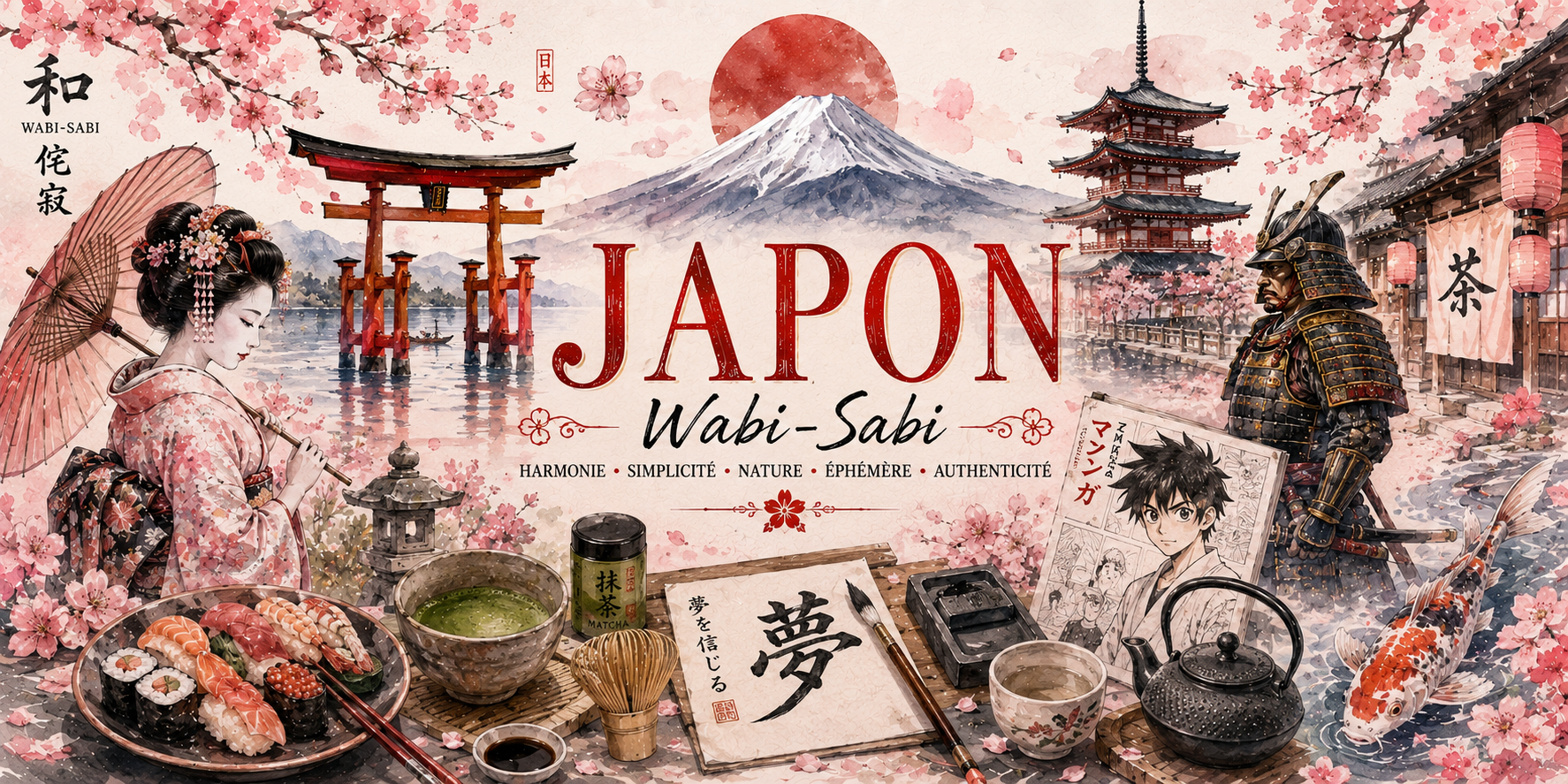 Mug Japon - Wabi-Sabi, L'Art de Vivre Nippon