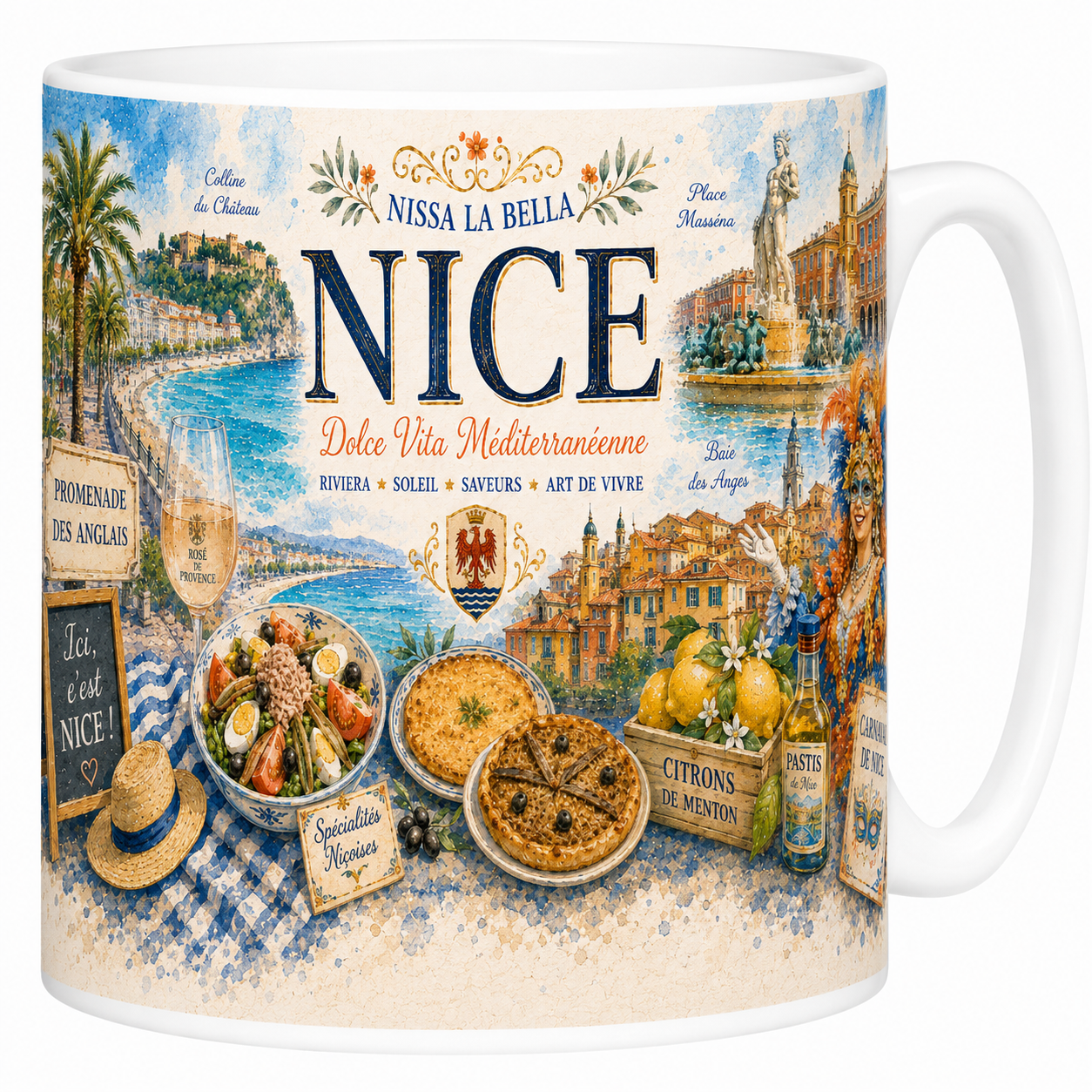 Mug Lille - Ch'ti Esprit du Nord, L'Art de Vivre Lillois