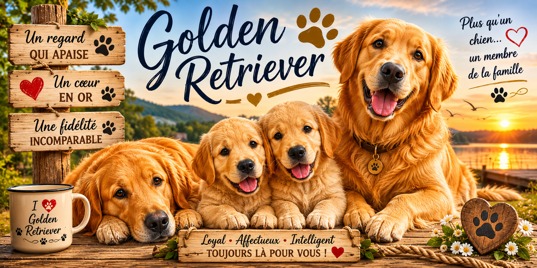 Mug Golden Retriever