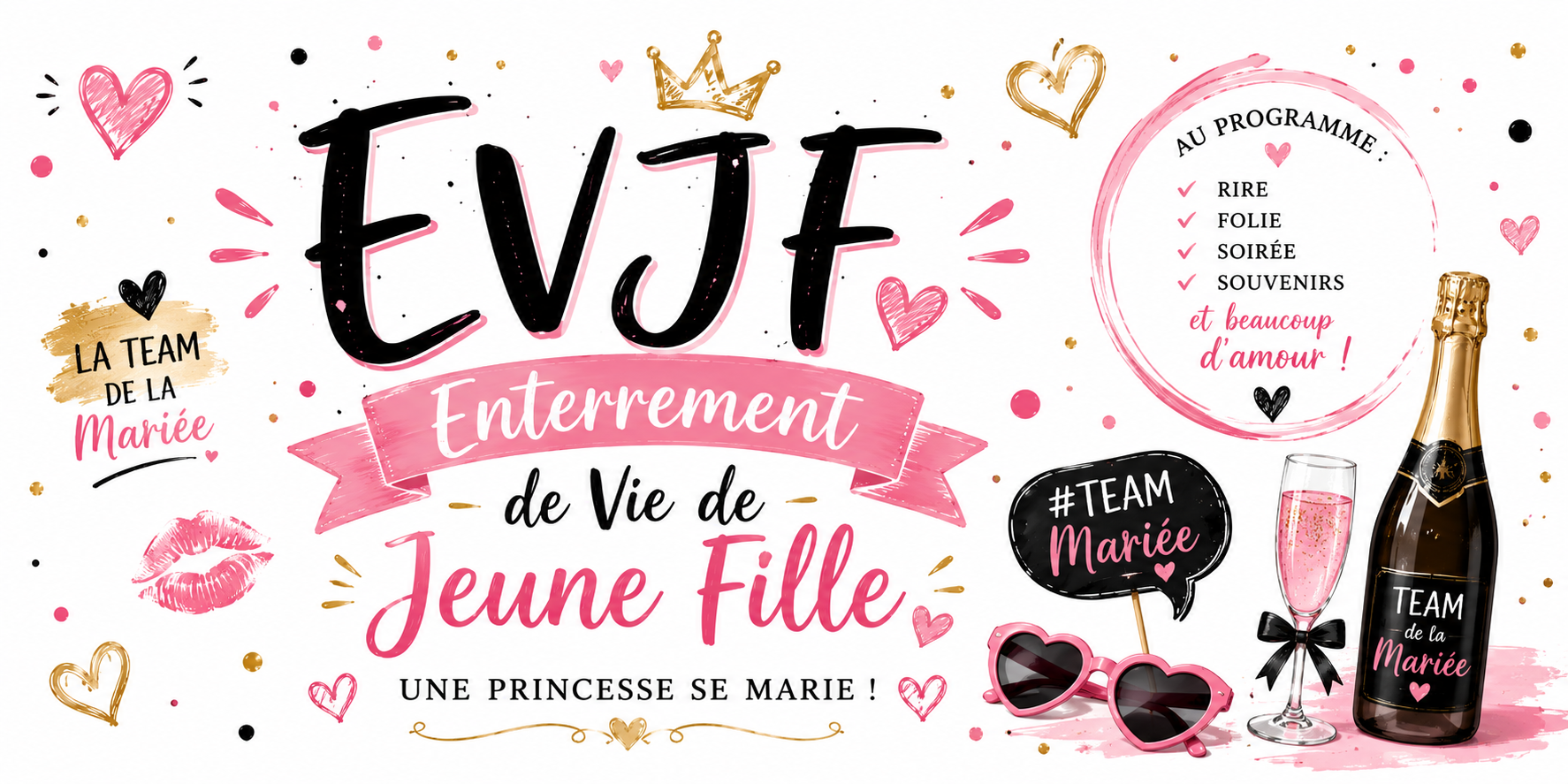 Mug EVJF - Enterrement Vie de Jeune Fille