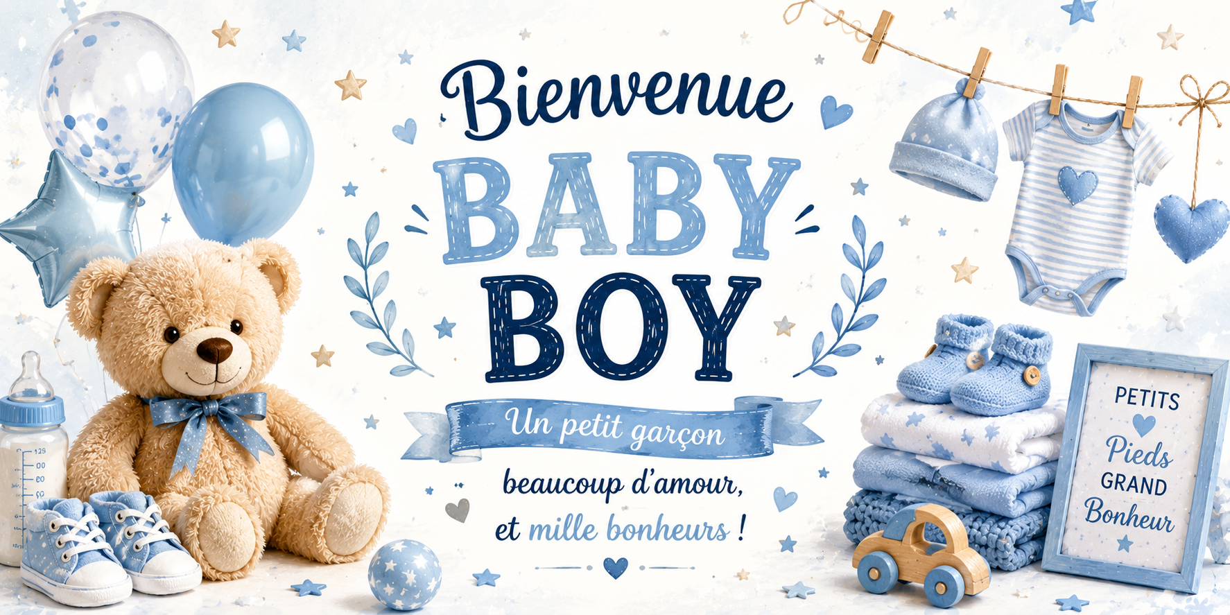 Mug Baby Boy - Bienvenue Petit Prince