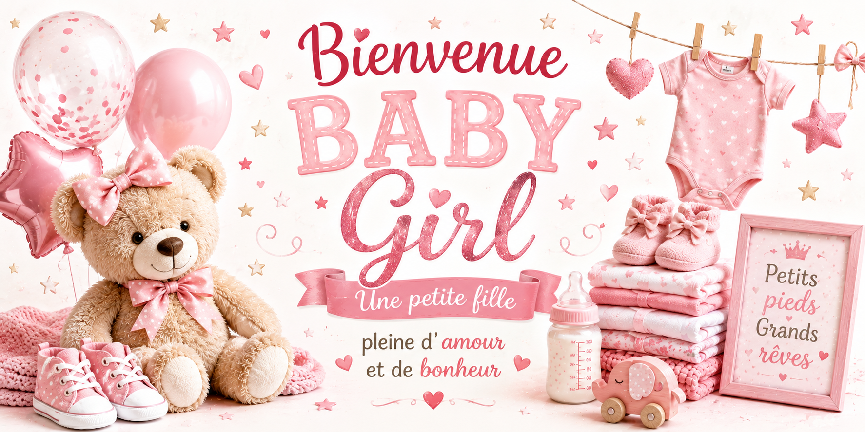 Mug Baby Girl - Bienvenue Petite Princesse