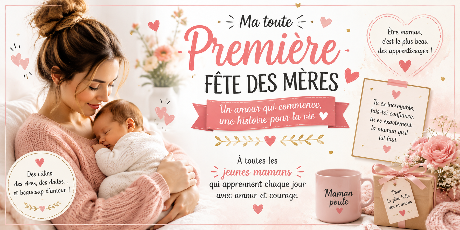 Mug Première Fête des Mères - Premier Mai Inoubliable