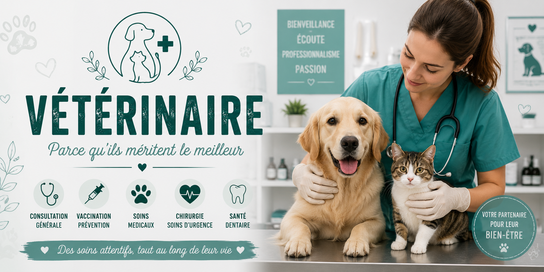 Mug Vétérinaire - Soigner Ceux Qui Ne Parlent Pas