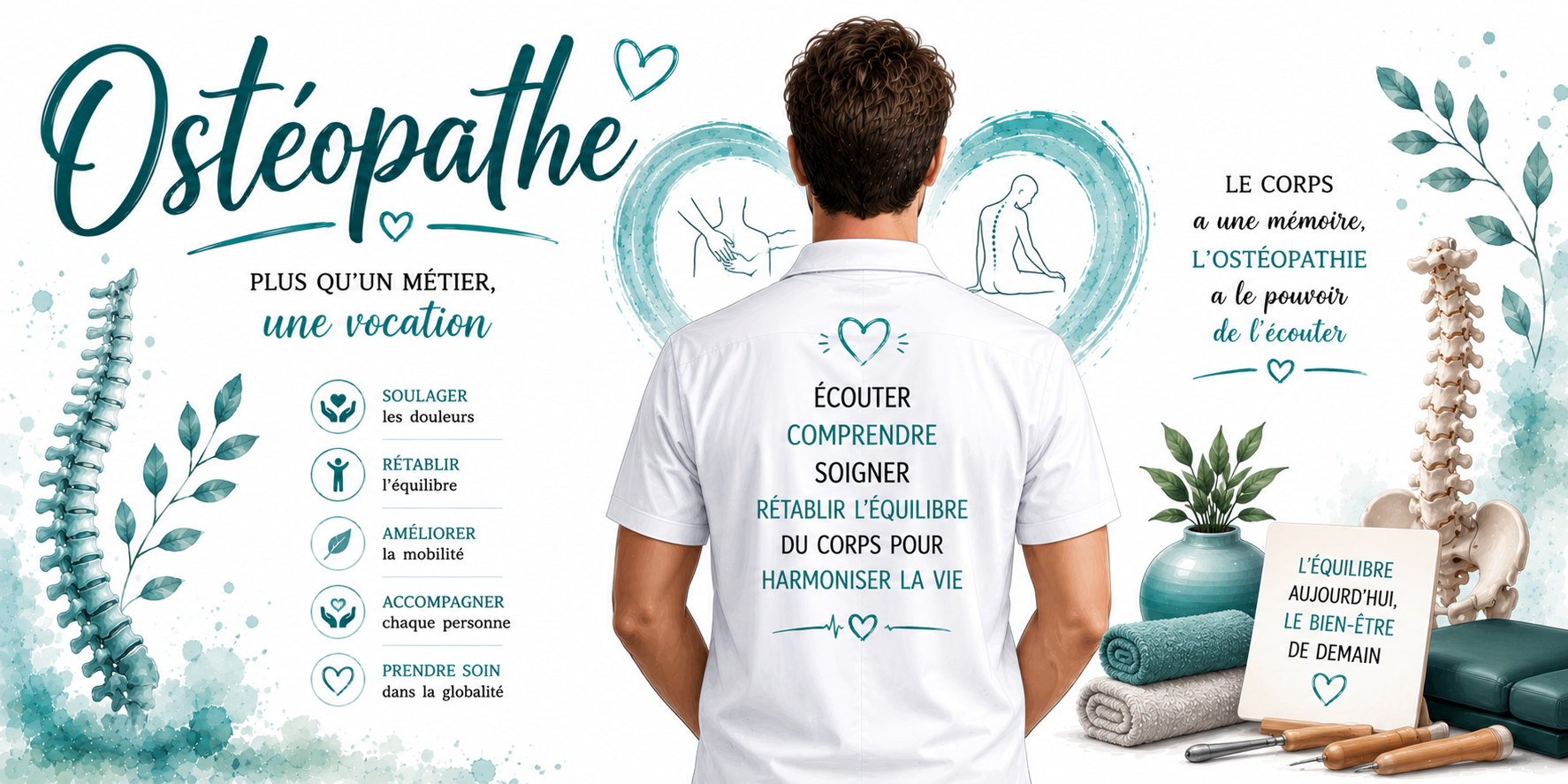 Mug Ostéopathe - Plus qu'un Métier, Une Vocation