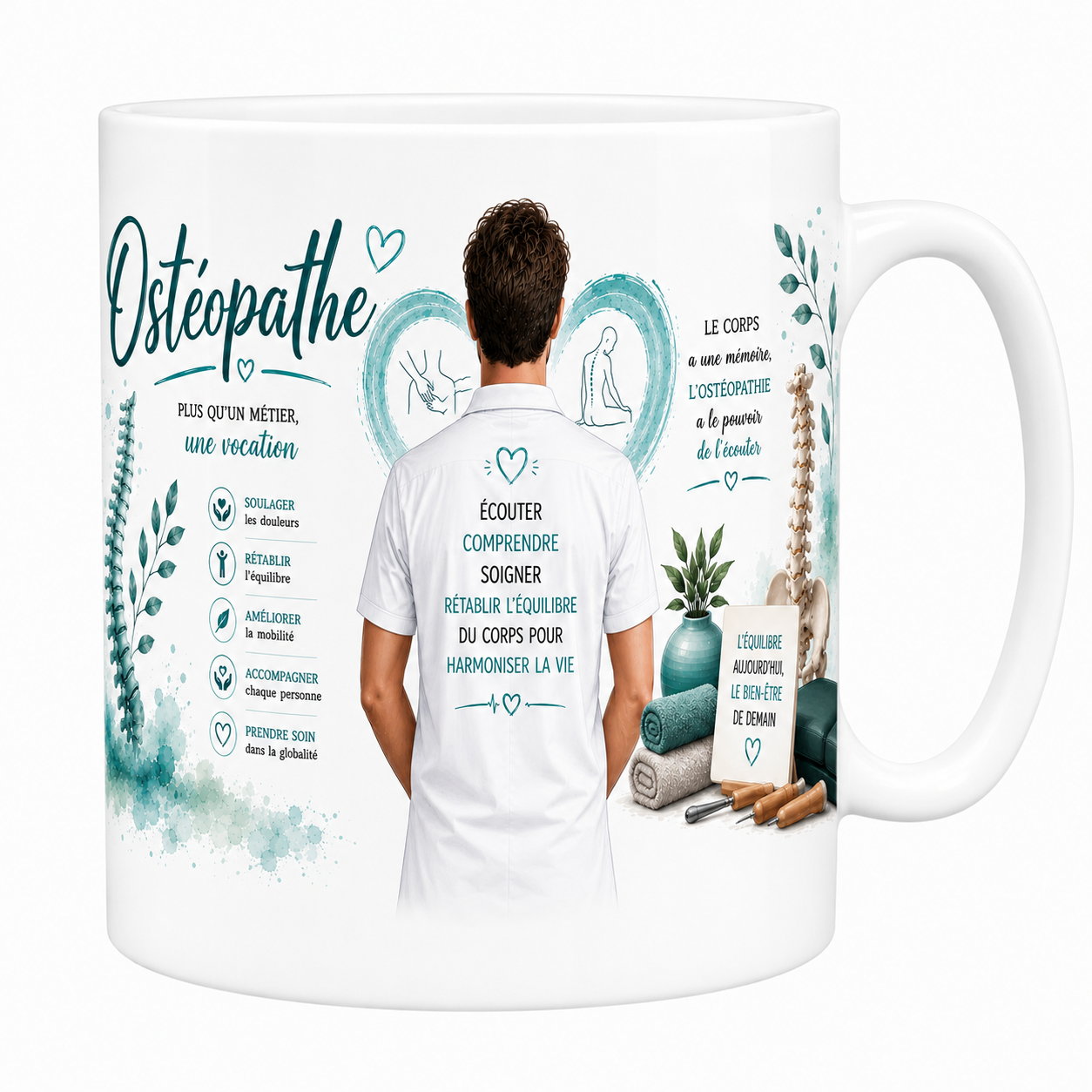 Mug Ostéopathe - Plus qu'un Métier, Une Vocation